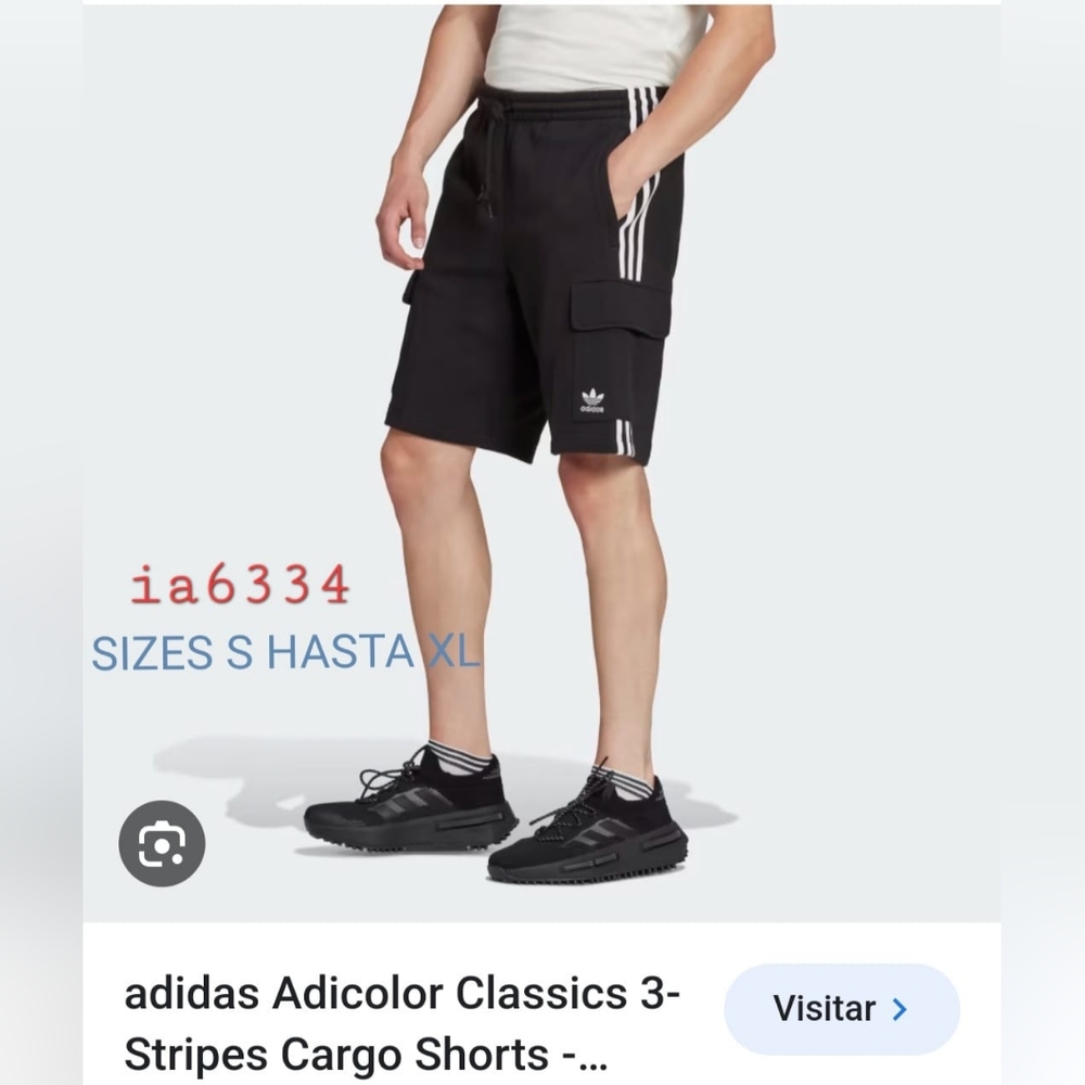 Strippes cargo short